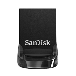 USB atmintinė SanDisk Ultra Fit USB flash drive 32 GB USB Type-A 3.2 Gen 1 (3.1 Gen 1), Juoda