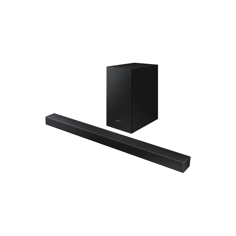 Garso kolonėlės Samsung HW-T450 2.1ch 200W Soundbar (2020), juodos