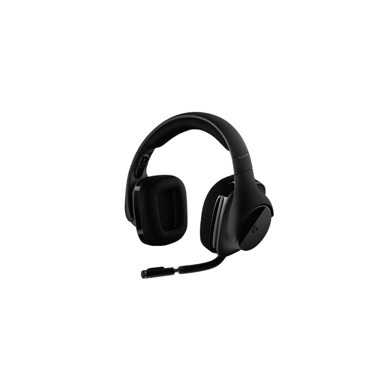 Ausinės bevielės Logitech G533 Wireless (981-000634), juodos