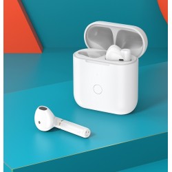 Bevielės ausinės Xiaomi QCY M18 TWS Earbuds, baltos