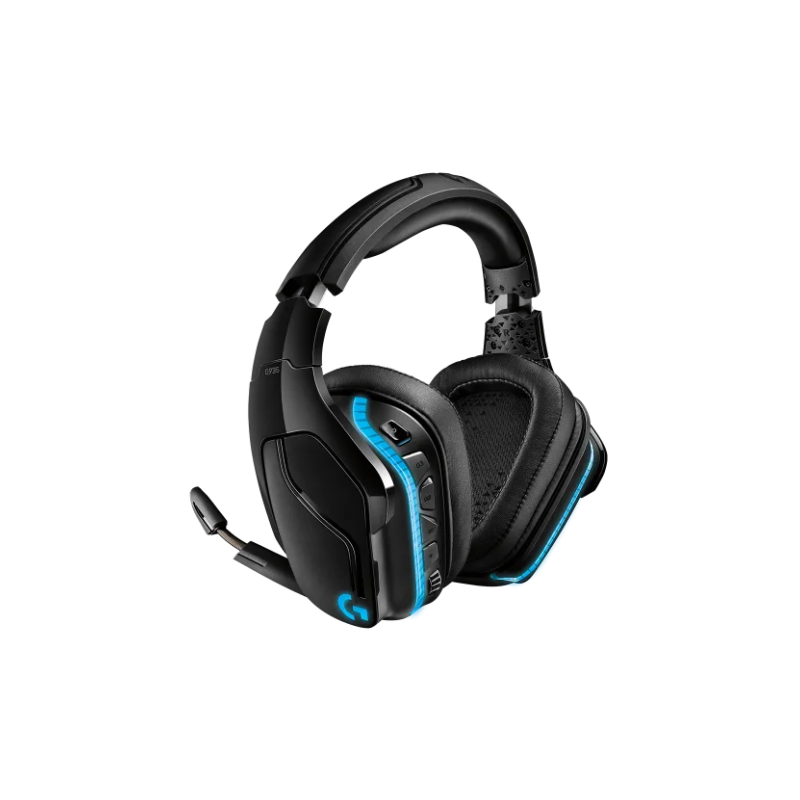 Bevielės žaidimo ausinės Logitech G G935 7.1 Surround Sound LightSync