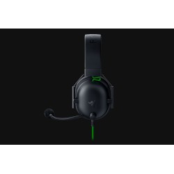 Laidinės žaidimų ausinės Razer RZ04-04570100-R3M1 Blackshark V2 X, Juoda/Žalia