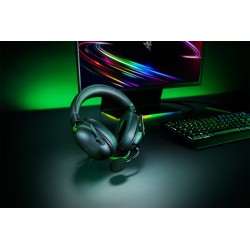 Laidinės žaidimų ausinės Razer RZ04-04570100-R3M1 Blackshark V2 X, Juoda/Žalia