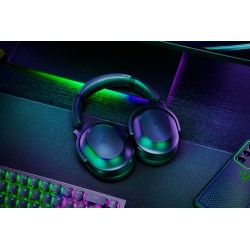 Laidinės/belaidės žaidimų ausinės Razer RZ04-03780100-R3M1 Barracuda Pro, USB Type-C/Bluetooth/Juoda
