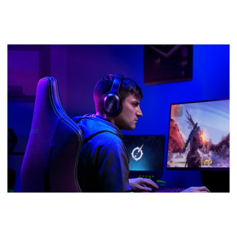 Laidinės/belaidės žaidimų ausinės Razer RZ04-03780100-R3M1 Barracuda Pro, USB Type-C/Bluetooth/Juoda
