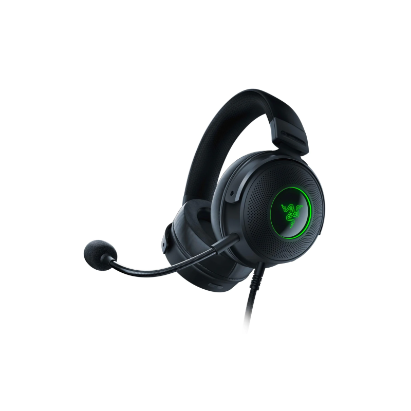 Laidinės žaidimų ausinės Razer RZ04-03770100-R3M1 Kraken V3 HyperSense, USB Type-A, Juoda