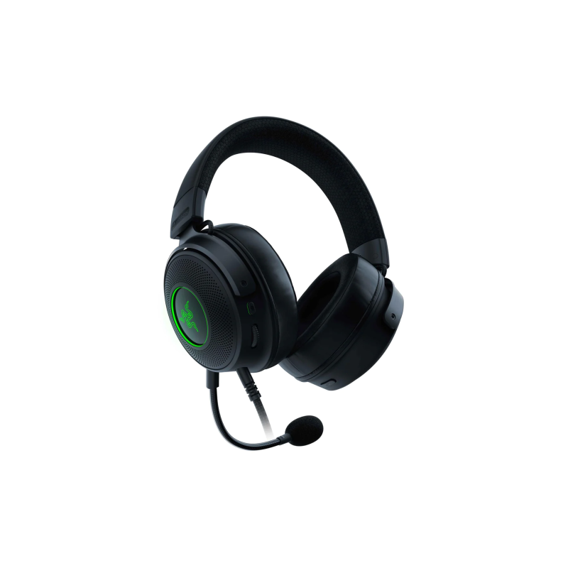 Laidinės žaidimų ausinės Razer RZ04-03770100-R3M1 Kraken V3 HyperSense, USB Type-A, Juoda