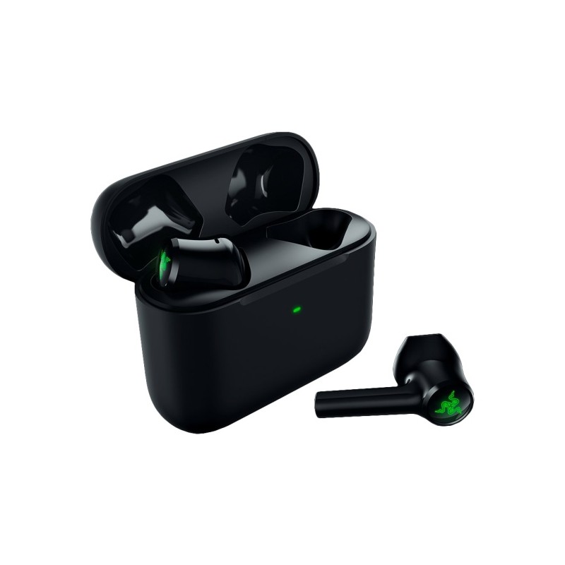 Belaidės ausinės Razer RZ12-03830100-R3G1 Hammerhead True Wireless X Earbuds, Bluetooth, Juoda/Žalia