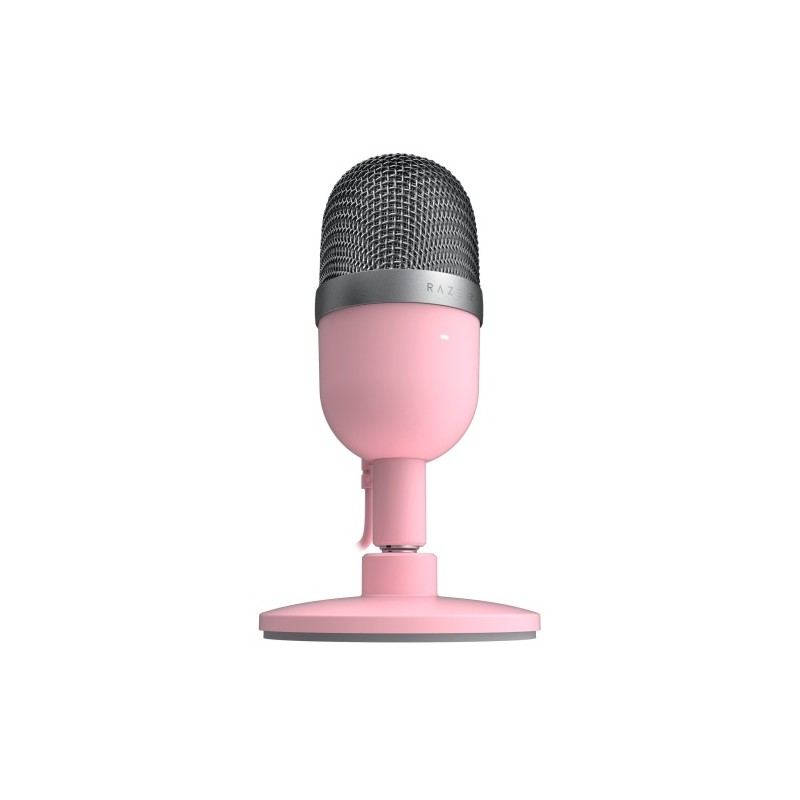 Mikrofonas Razer RZ19-03450200-R3M1 Seiren Mini, Portable Table microphone, Quartz Rožinė