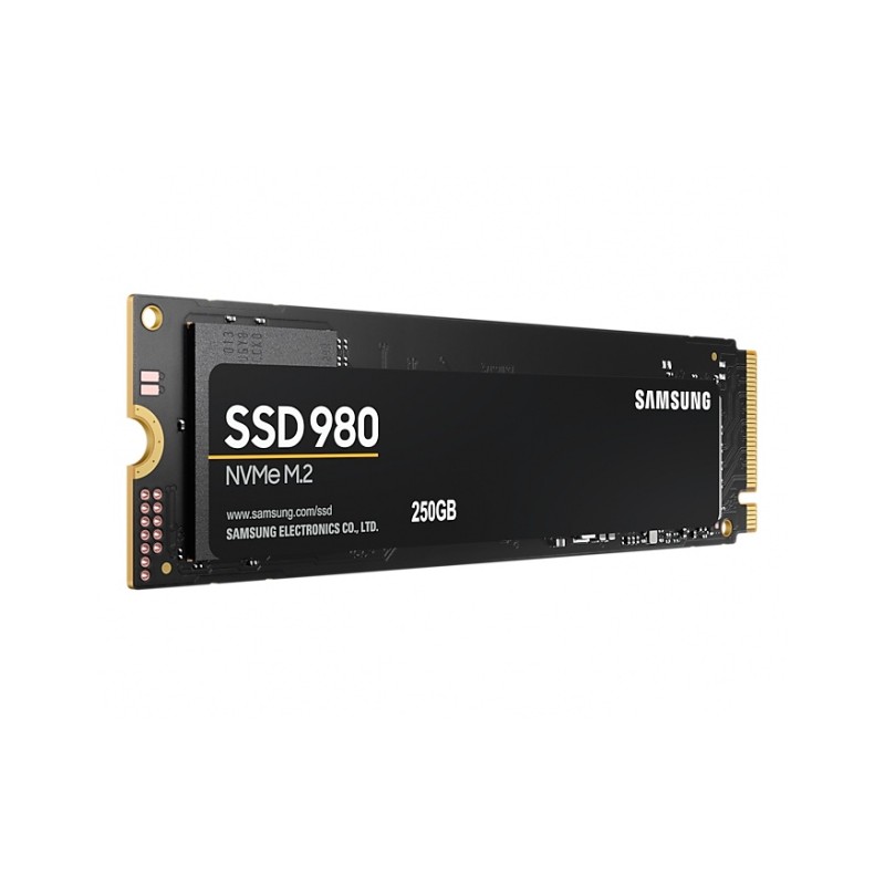 Diskas Samsung 980 250 GB SSD M.2 2280 PCI Express 3.0 x4 (NVMe), Read 2800 MB/s