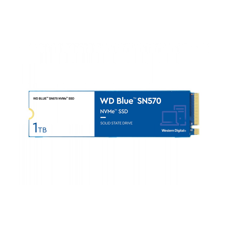 Diskas WD Blue SN570 NVMe SSD 1TB - PCI Express 3.0 x4 (NVMe) 3500 MBps (read) / 3000