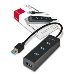 USB šakotuvas AXAGON HUE-S2B 4x USB3.0 Charging Hub, MicroUSB Charging Connector