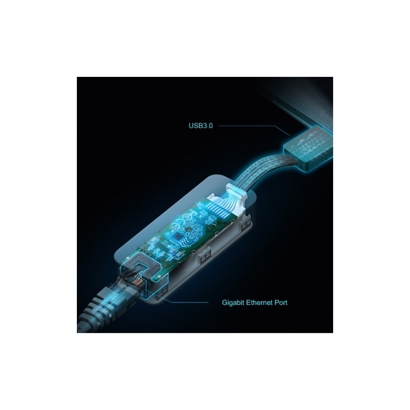 TP-LINK UE305 10/100/1000 Mbit/s, USB 3.0 to Gigabit Ethernet Network Adapter