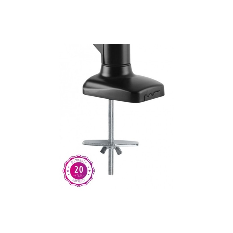 Monitoriaus laikiklis Up Up, matinis juodas 75x75 100x100