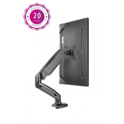 Monitoriaus laikiklis Up Up, matinis juodas 75x75 100x100