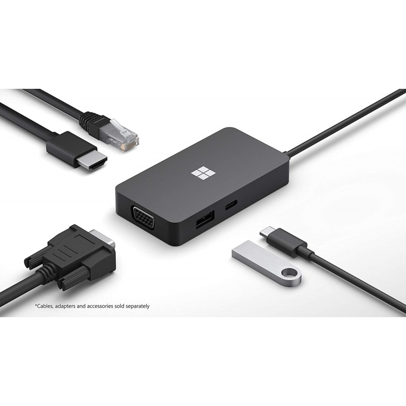 Jungčių stotelė MS Surface USB-C Travel Hub Commercial