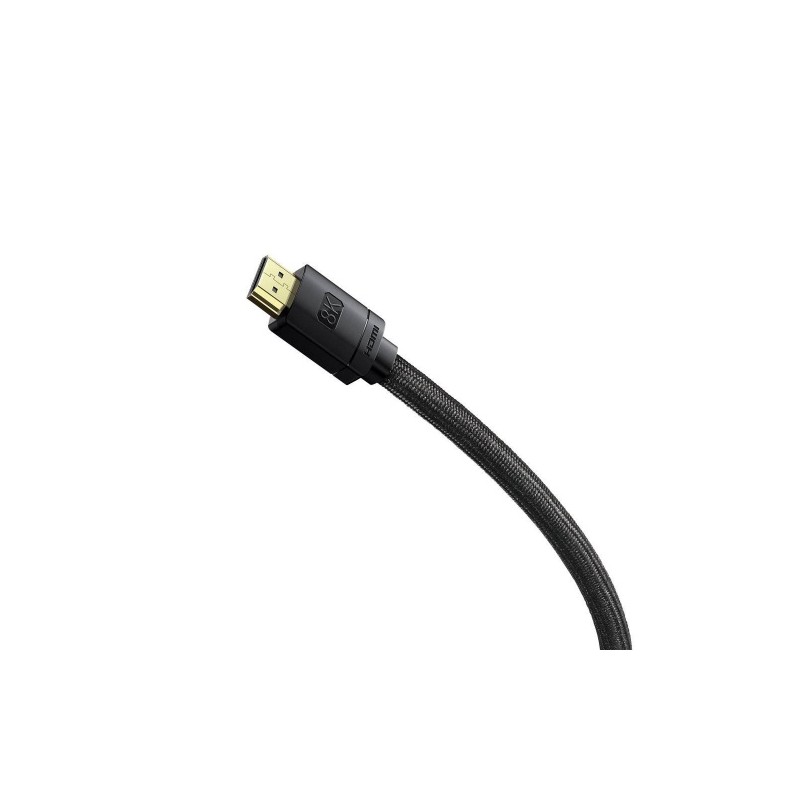 Kabelis Baseus HDMI 2.1 cable 8K 60 Hz 48 Gbps / 4K 120 Hz / 2K 144 Hz 3D eARC QMS