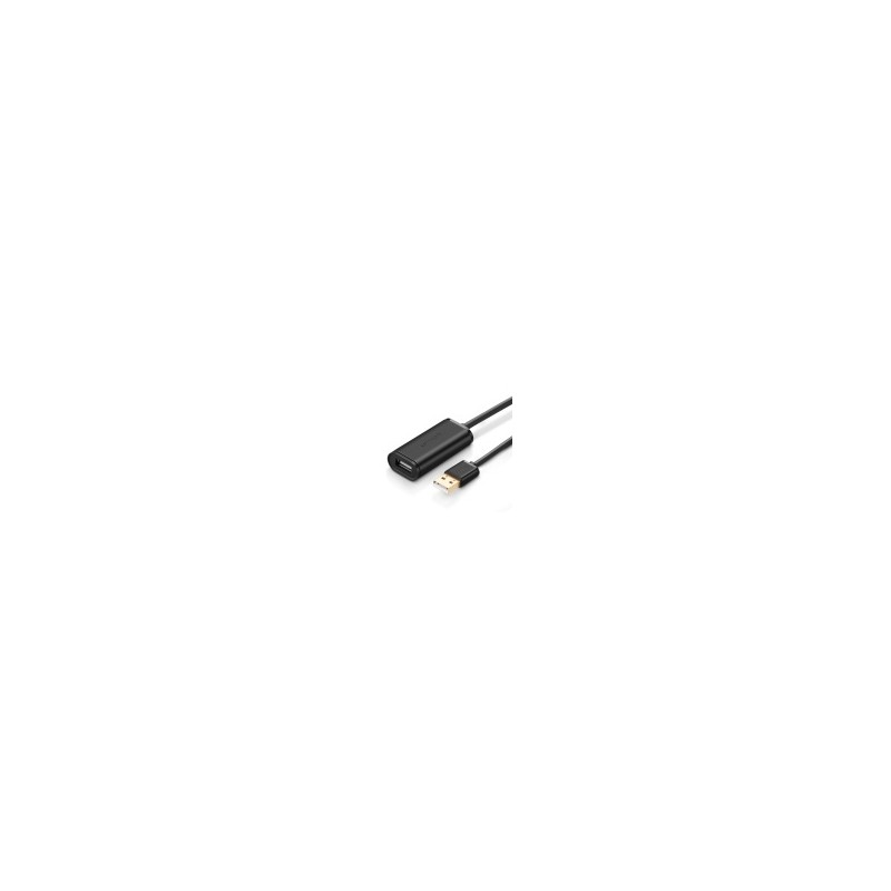 Ugreen Ilgiklis su stiprintuvu USB A kištukas - A lizdas 5m juodas