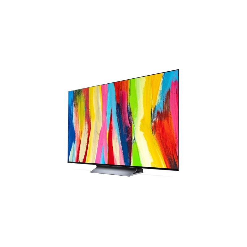 Televizorius LG OLED evo OLED55C21LA TV 139.7 cm (55 colių) 4K Ultra HD Smart TV Wi-Fi Black, Silver