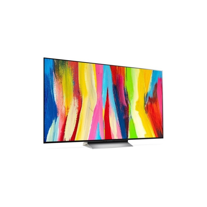 Televizorius LG OLED evo OLED65C22LB TV 165.1 cm (65 colių) 4K Ultra HD Smart TV Wi-Fi Black, Silver