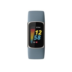 Išmanioji apyrankė Fitbit Charge 5 Steel Blue/Platinum (FB421SRBU)