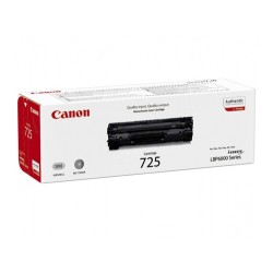 Canon CRG 725 (3484B002) juoda kasetė lazeriniams spausdintuvams, 1600 psl. (SPEC)