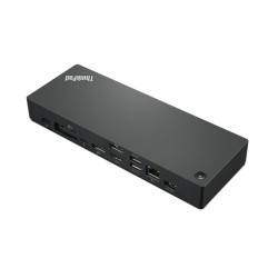 Jungčių stotelė Lenovo 40B00300EU notebook dock/port replicator Wired Thunderbolt 4, Juoda/Raudona