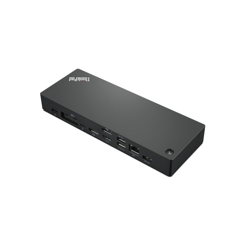 Jungčių stotelė Lenovo 40B00300EU notebook dock/port replicator Wired Thunderbolt 4, Juoda/Raudona