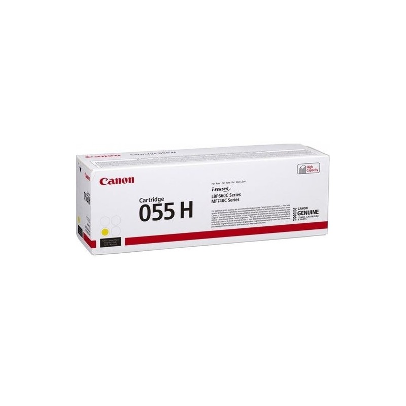 Canon Cartridge 055H (3017C002) Geltona kasetė (spec)