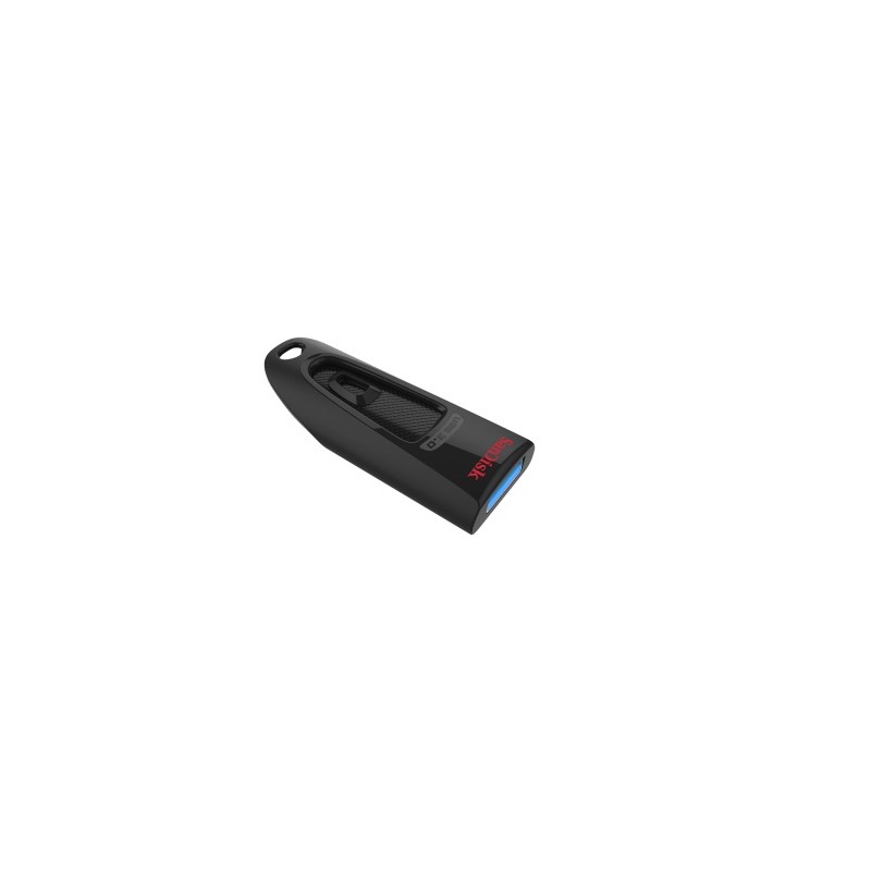 USB atmintinė SanDisk Ultra 512GB, USB 3.0 Flash Drive, 130MB/s read, Black