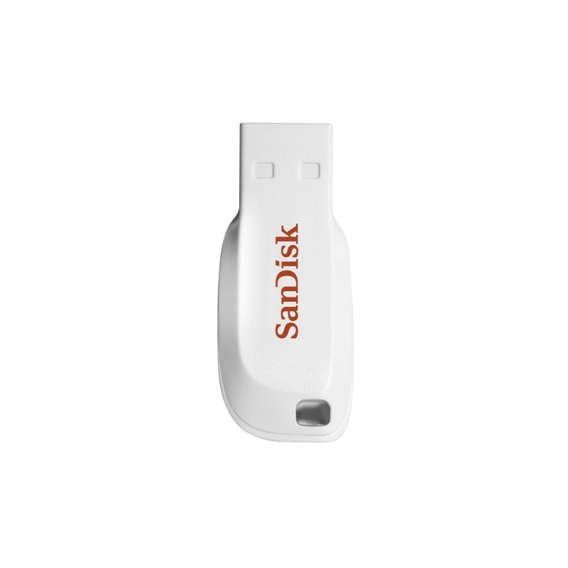 USB atmintinė SanDisk Cruzer Blade USB Flash Drive 16GB, White