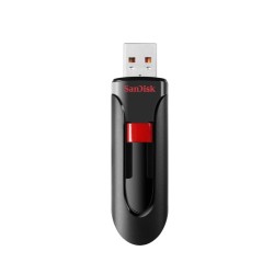 USB atmintinė SanDisk Cruzer Glide USB Flash Drive 256GB, Black, Red