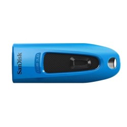 USB atmintinė SanDisk Ultra 64GB, USB 3.0 Flash Drive,130MB/s read, Blue