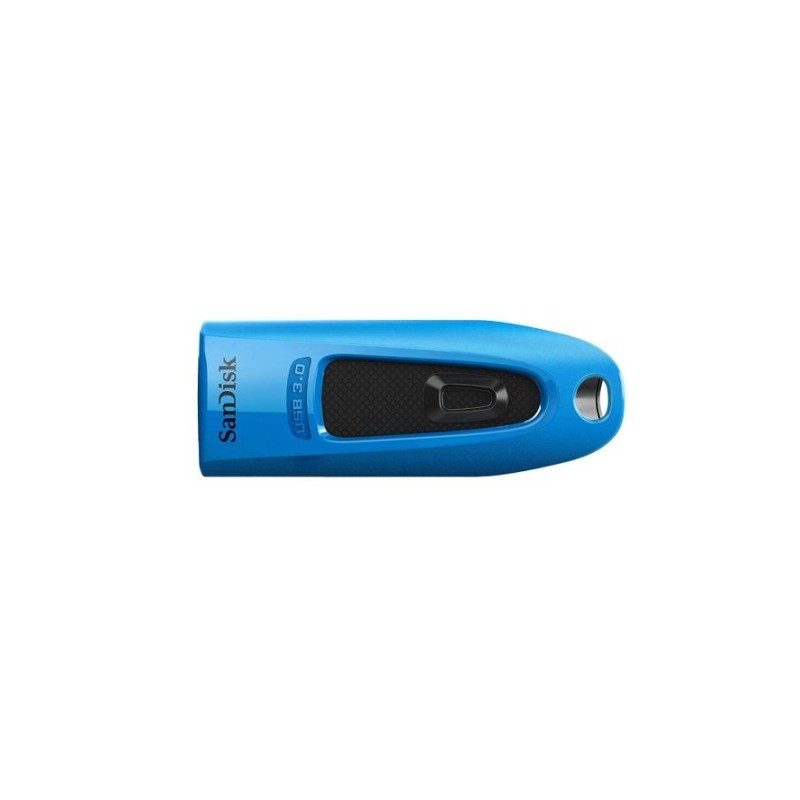 USB atmintinė SanDisk Ultra 64GB, USB 3.0 Flash Drive,130MB/s read, Blue