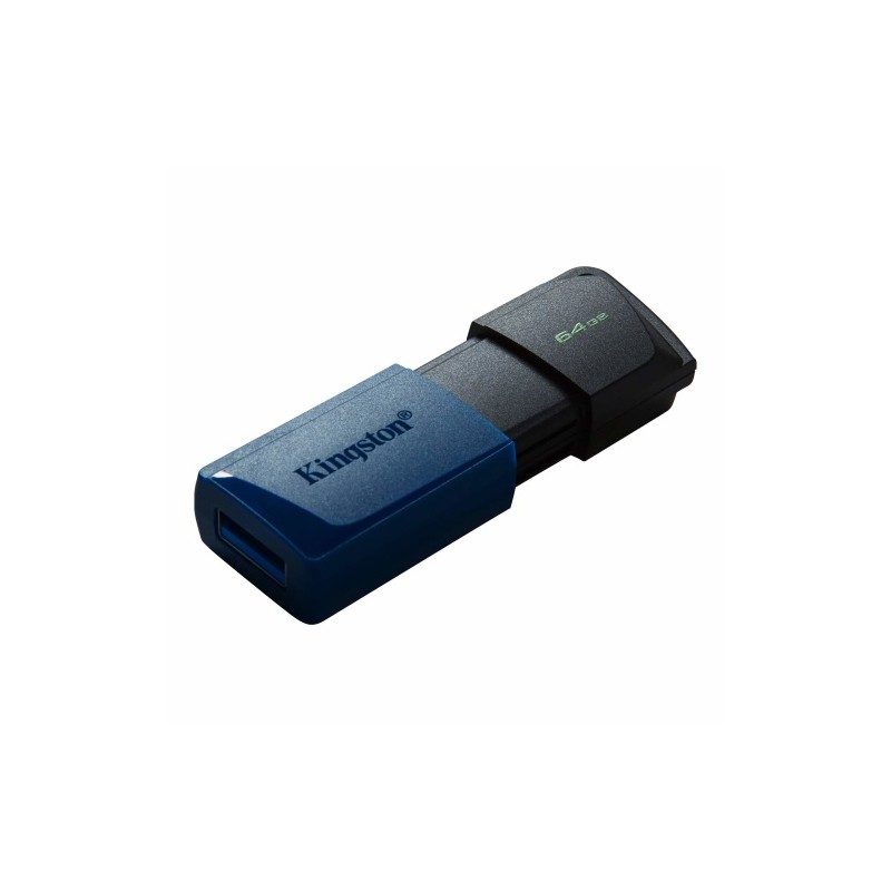 USB atmintinė Kingston DataTraveler Exodia M 64GB USB3.2 Gen 1 flash drive, Black, Blue