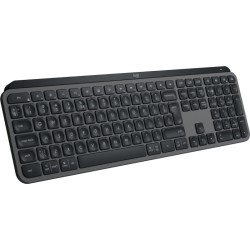 Belaidė klaviatūra Logitech MX Keys S - RF Wireless+Bluetooth, Illuminated, US, Graphite