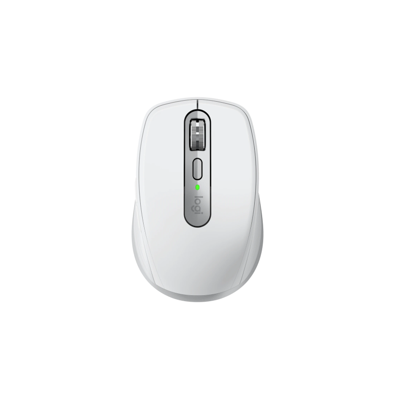 Belaidė pelė Logitech MX Anywhere 3S - RF Wireless + Bluetooth, Laser, 8000 DPI, Pale Grey (White)