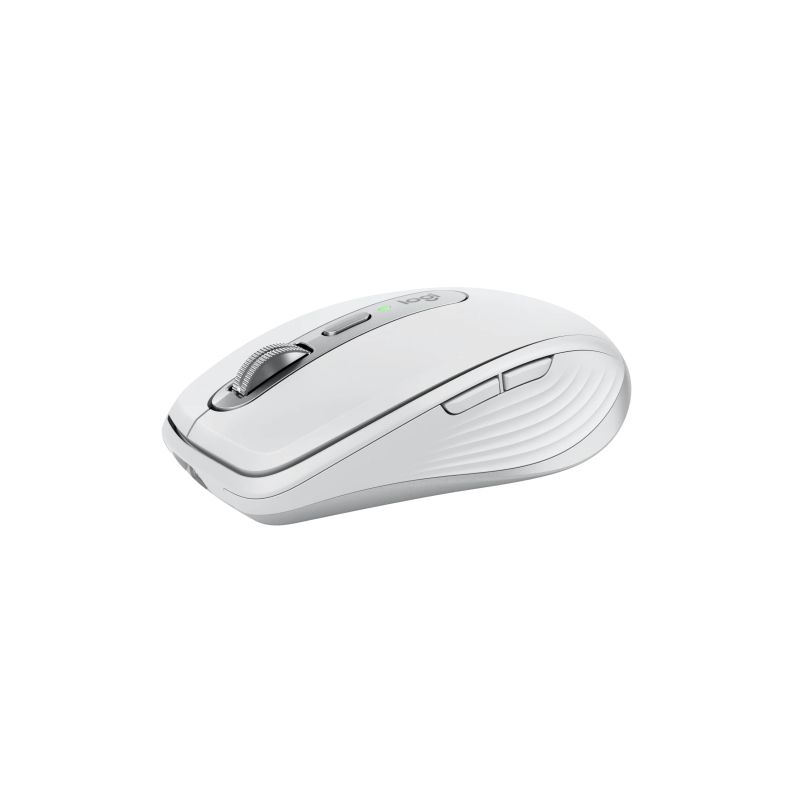 Belaidė pelė Logitech MX Anywhere 3S - RF Wireless + Bluetooth, Laser, 8000 DPI, Pale Grey (White)