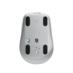 Belaidė pelė Logitech MX Anywhere 3S - RF Wireless + Bluetooth, Laser, 8000 DPI, Pale Grey (White)