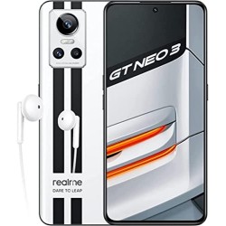 Ecost prekė po grąžinimo Realme GT Neo 3 80 W 8+256 GB 5G išmanusis telefonas be sutarties, Mediatek