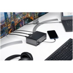 Jungčių stotelė Kensington SD5560T USB-C/Thunderbolt 3 HDMI Thunderbolt GigE Dual 4K with 96W PD