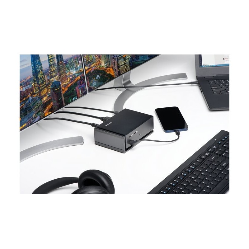 Jungčių stotelė Kensington SD5560T USB-C/Thunderbolt 3 HDMI Thunderbolt GigE Dual 4K with 96W PD