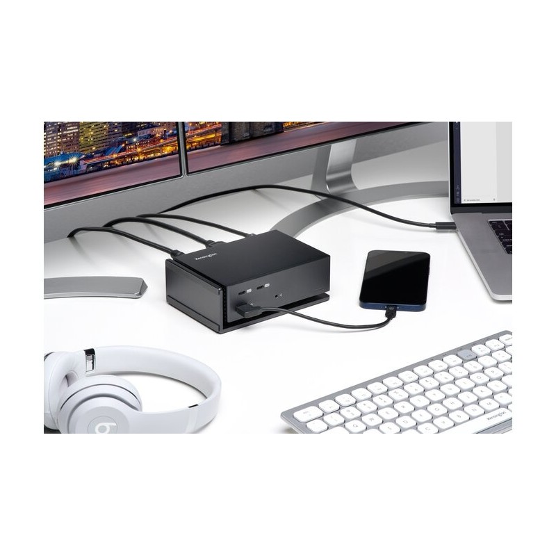 Jungčių stotelė Kensington SD5560T USB-C/Thunderbolt 3 HDMI Thunderbolt GigE Dual 4K with 96W PD