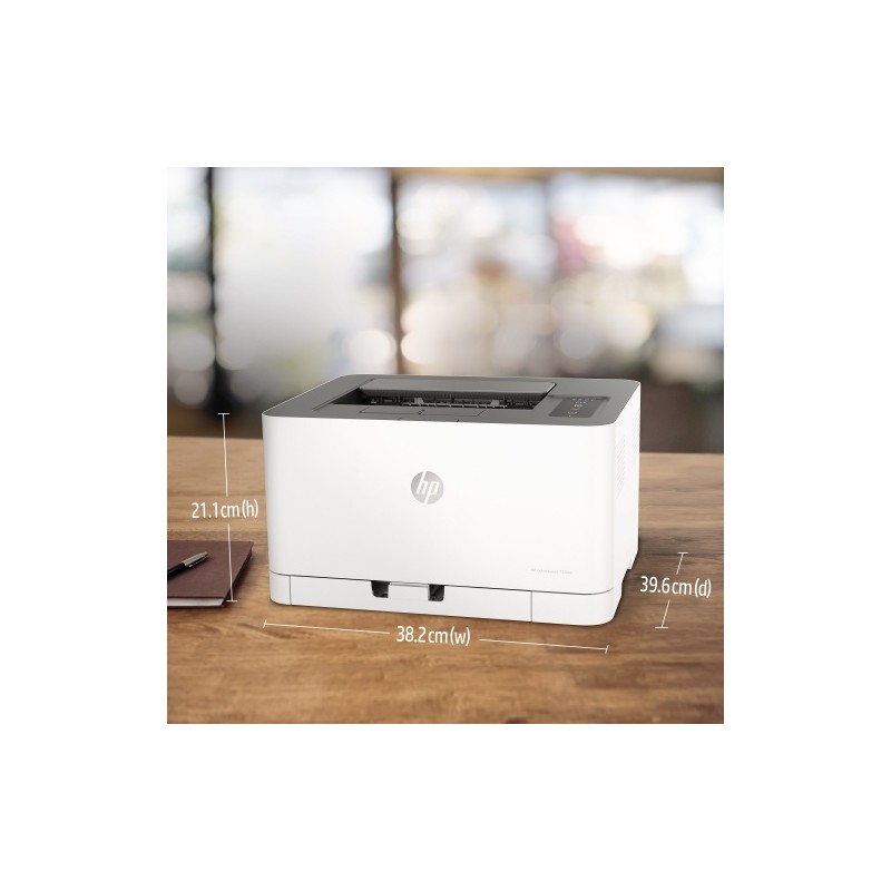 Spausdintuvas Hewlett-Packard 150nw (4ZB95A) spalvotas, lazerinis, A4, 19 ppm (SPEC)
