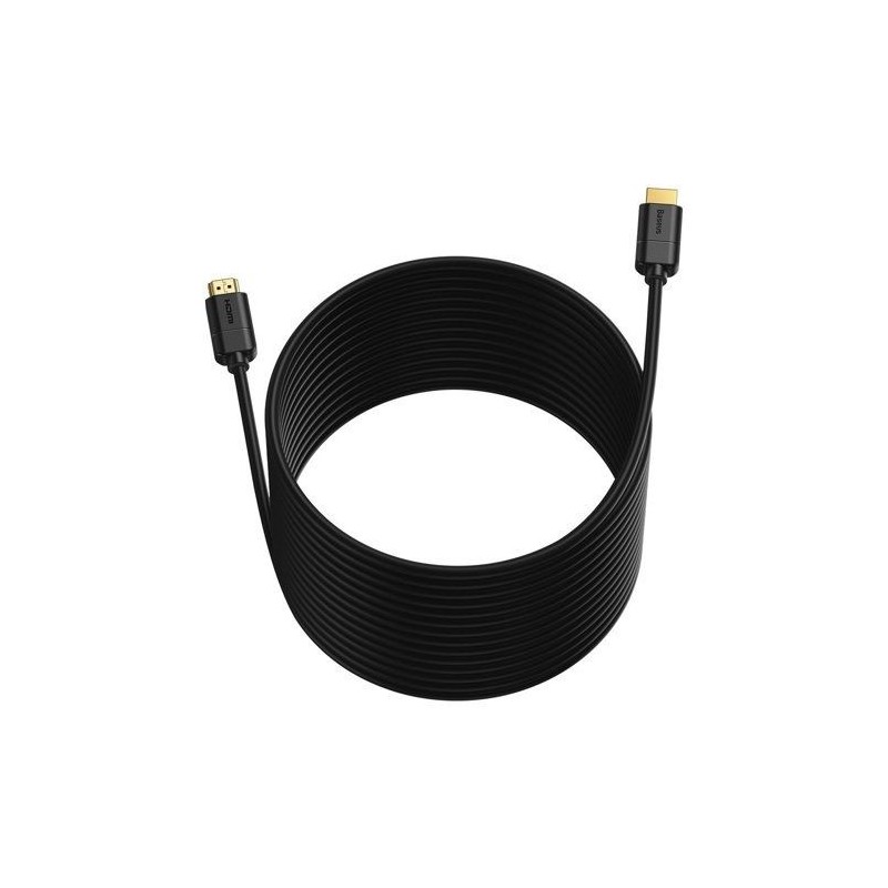 Kabelis HDMI-HDMI kištukai 8m (HDMI 2.0) juodas 4K 30Hz,BASEUS