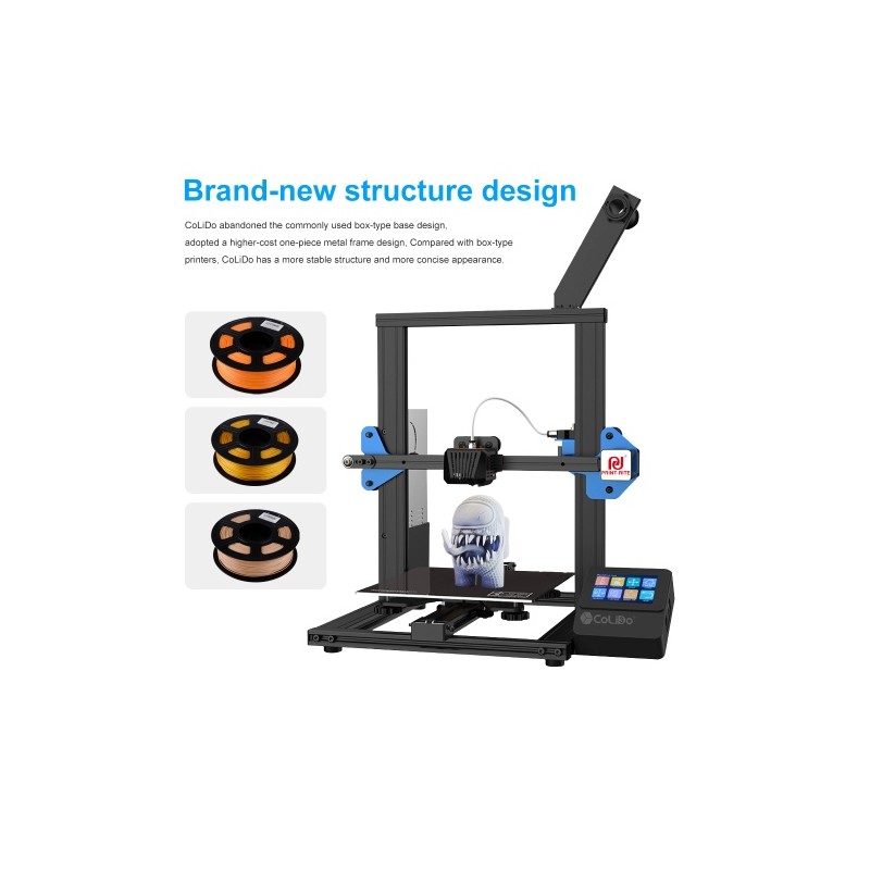 3D Spausdintuvas CoLiDo 3D Desktop Printer DIY 3.0 S EU Black