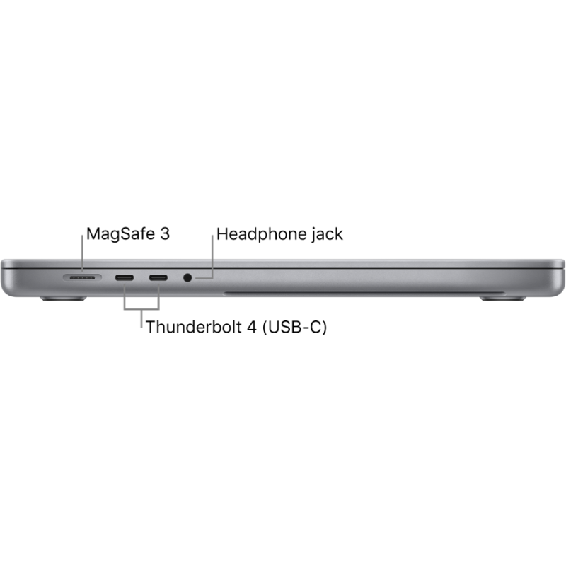 Nešiojamas kompiuteris MacBook Pro 16inch M2 Max 12-core CPU 38-core GPU/96GB/4TB SSD/Space Gray/INT