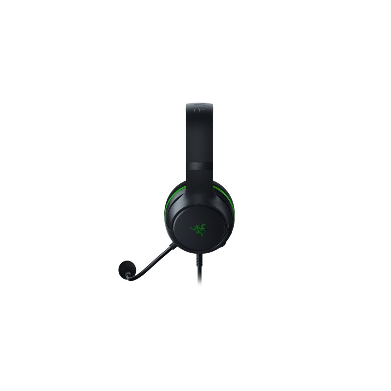 Laidinės žaidimų ausinės Razer Kaira X for Xbox, Juoda, Žalia