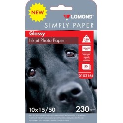 Fotopopierius Lomond Photo Inkjet Paper Blizgus Economy 230 g/m2 10x15, 50 lapų