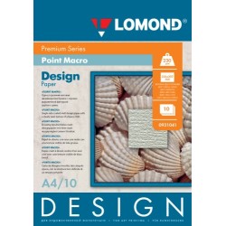 Fotopopierius Lomond Fine Art Paper Design Premium Point Macro Matinis 230 g/m2 A4, 10 lapų